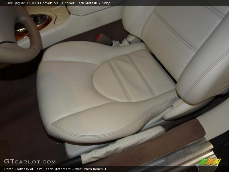 Copper Black Metallic / Ivory 2006 Jaguar XK XK8 Convertible