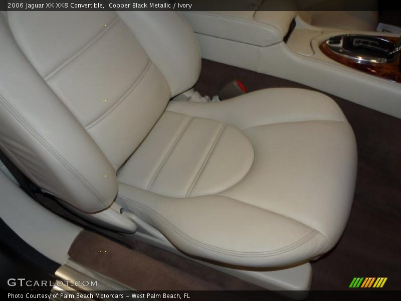 Copper Black Metallic / Ivory 2006 Jaguar XK XK8 Convertible