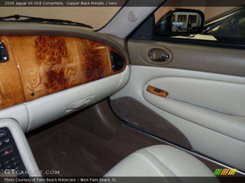 Copper Black Metallic / Ivory 2006 Jaguar XK XK8 Convertible