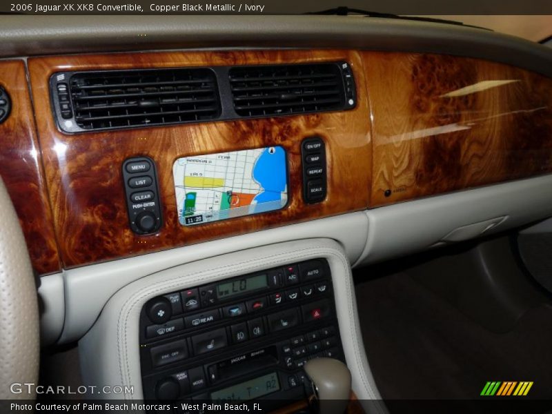 Copper Black Metallic / Ivory 2006 Jaguar XK XK8 Convertible