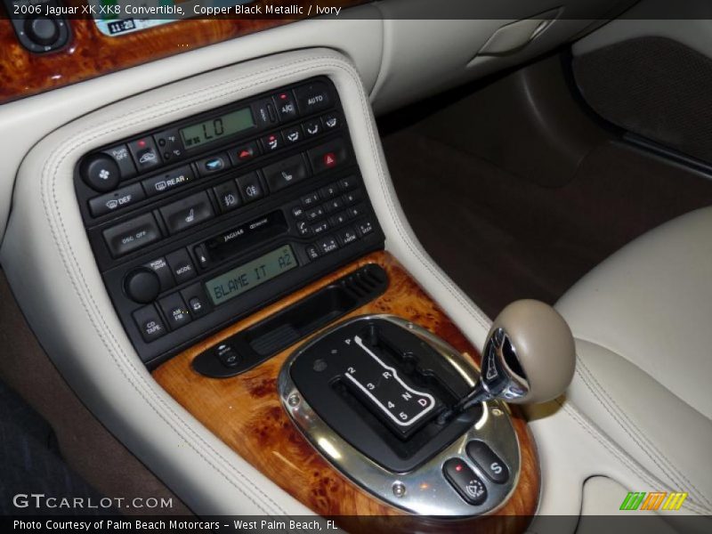 Copper Black Metallic / Ivory 2006 Jaguar XK XK8 Convertible