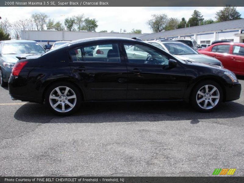 Super Black / Charcoal Black 2008 Nissan Maxima 3.5 SE