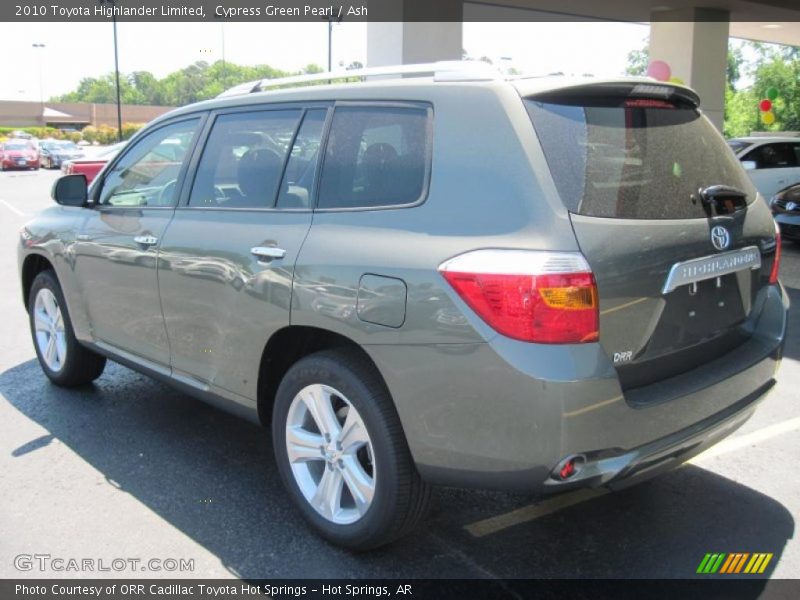 Cypress Green Pearl / Ash 2010 Toyota Highlander Limited