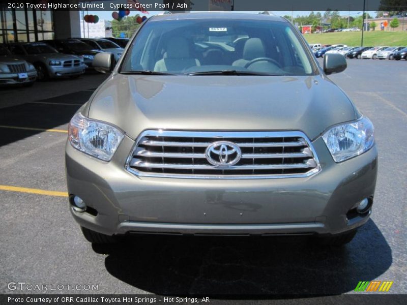 Cypress Green Pearl / Ash 2010 Toyota Highlander Limited