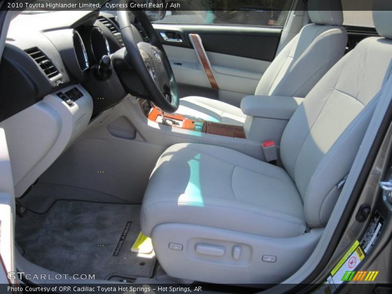 Cypress Green Pearl / Ash 2010 Toyota Highlander Limited