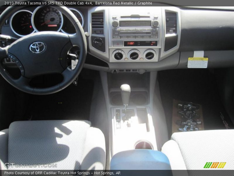 Barcelona Red Metallic / Graphite 2010 Toyota Tacoma V6 SR5 TRD Double Cab 4x4