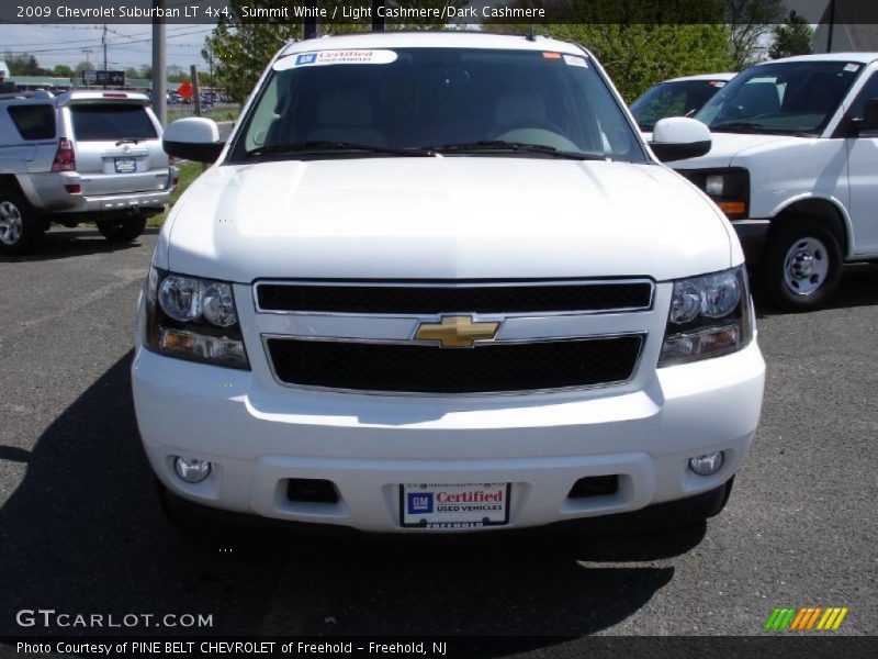 Summit White / Light Cashmere/Dark Cashmere 2009 Chevrolet Suburban LT 4x4