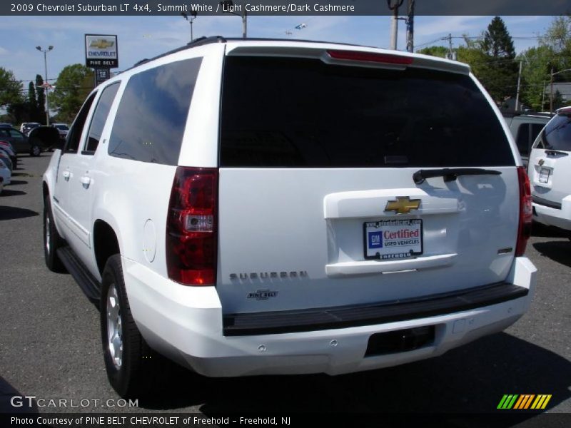 Summit White / Light Cashmere/Dark Cashmere 2009 Chevrolet Suburban LT 4x4