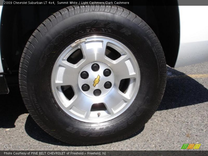 Summit White / Light Cashmere/Dark Cashmere 2009 Chevrolet Suburban LT 4x4