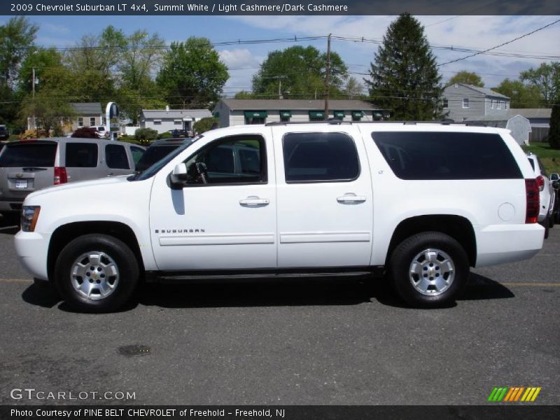 Summit White / Light Cashmere/Dark Cashmere 2009 Chevrolet Suburban LT 4x4