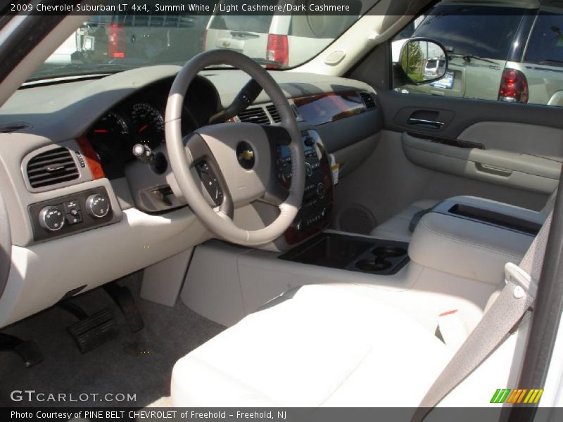 Summit White / Light Cashmere/Dark Cashmere 2009 Chevrolet Suburban LT 4x4