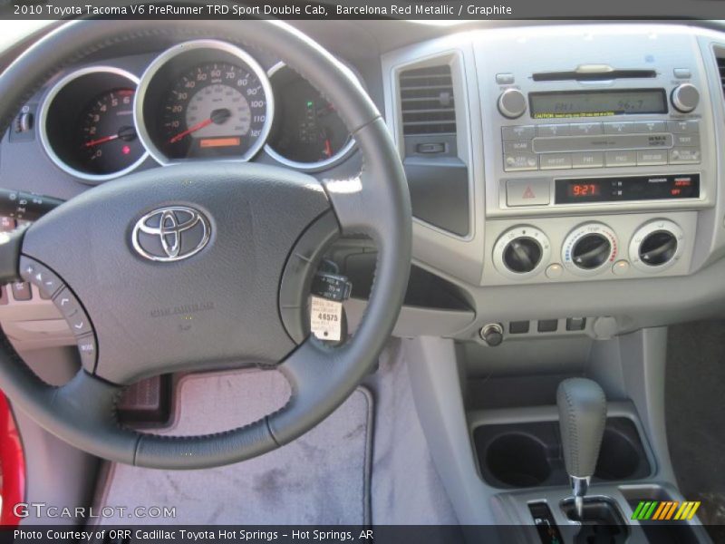 Barcelona Red Metallic / Graphite 2010 Toyota Tacoma V6 PreRunner TRD Sport Double Cab