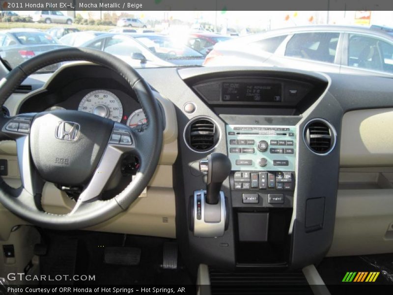 Mocha Metallic / Beige 2011 Honda Pilot EX-L