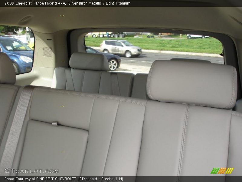 Silver Birch Metallic / Light Titanium 2009 Chevrolet Tahoe Hybrid 4x4