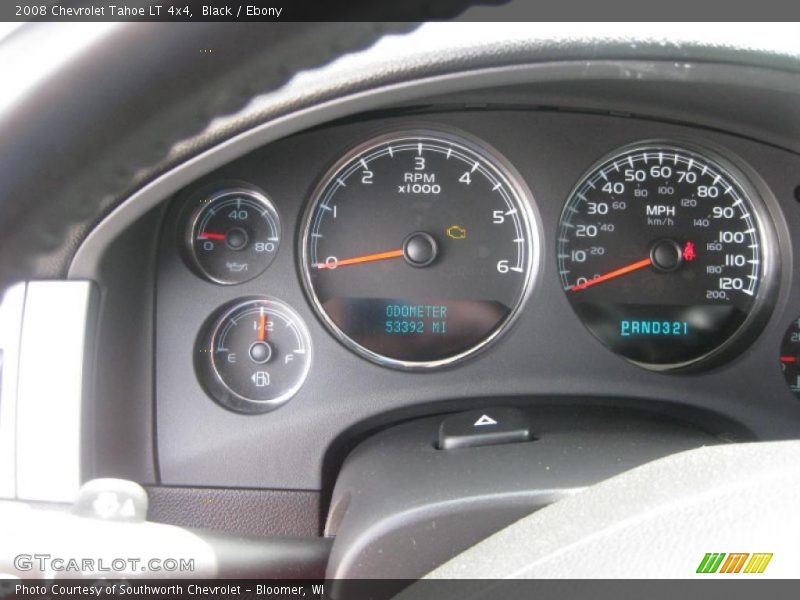 Black / Ebony 2008 Chevrolet Tahoe LT 4x4