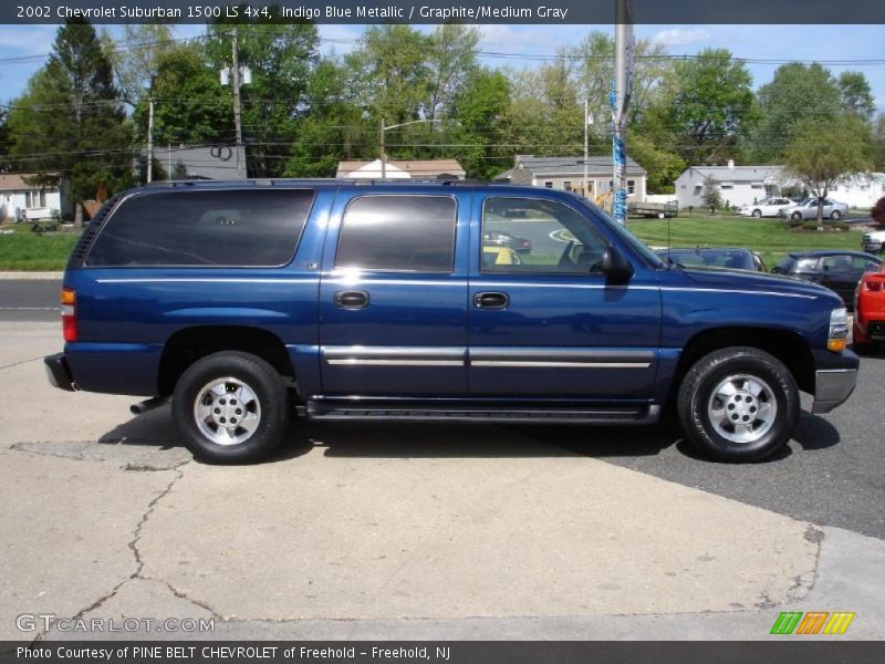Indigo Blue Metallic / Graphite/Medium Gray 2002 Chevrolet Suburban 1500 LS 4x4