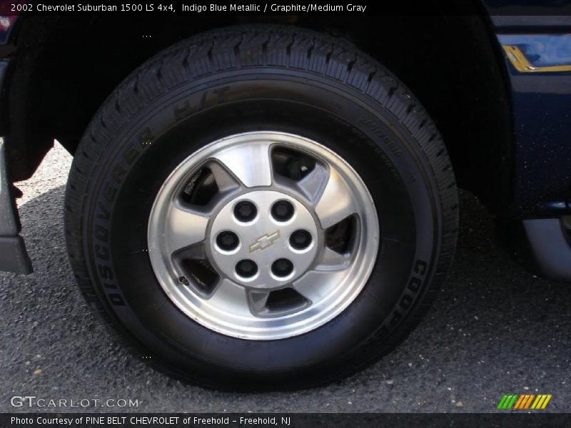 Indigo Blue Metallic / Graphite/Medium Gray 2002 Chevrolet Suburban 1500 LS 4x4