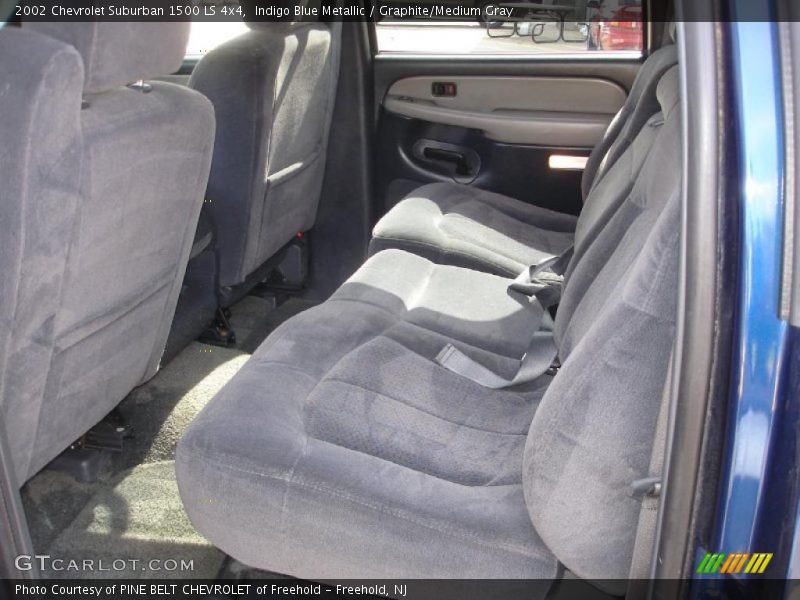 Indigo Blue Metallic / Graphite/Medium Gray 2002 Chevrolet Suburban 1500 LS 4x4