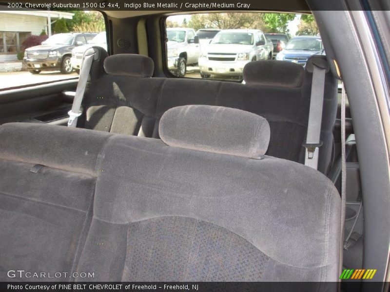 Indigo Blue Metallic / Graphite/Medium Gray 2002 Chevrolet Suburban 1500 LS 4x4