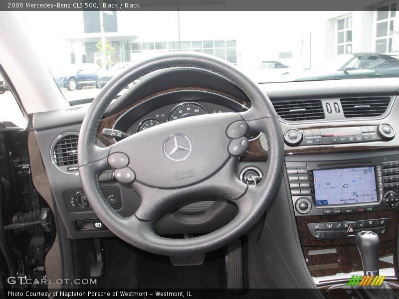 Black / Black 2006 Mercedes-Benz CLS 500