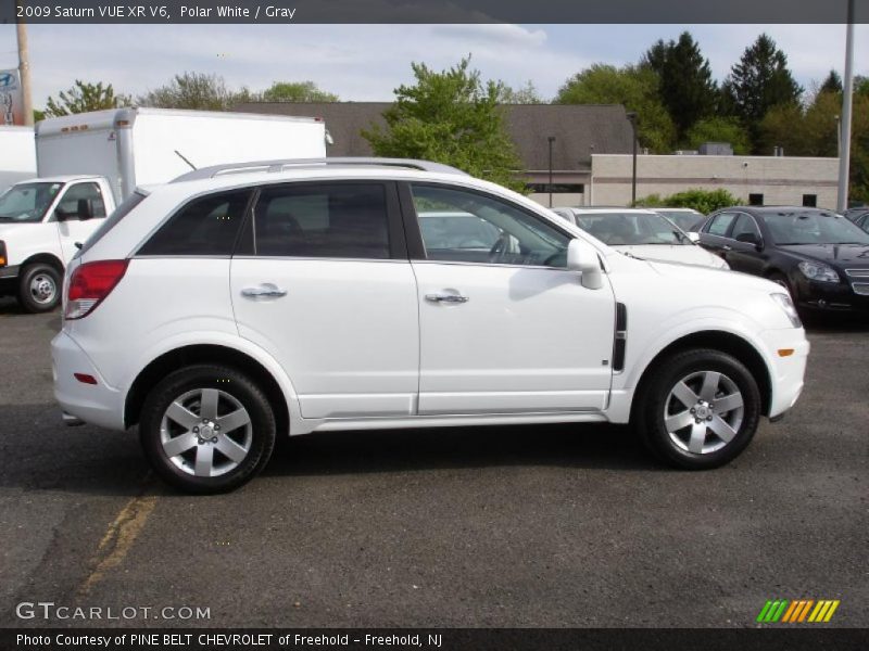 Polar White / Gray 2009 Saturn VUE XR V6