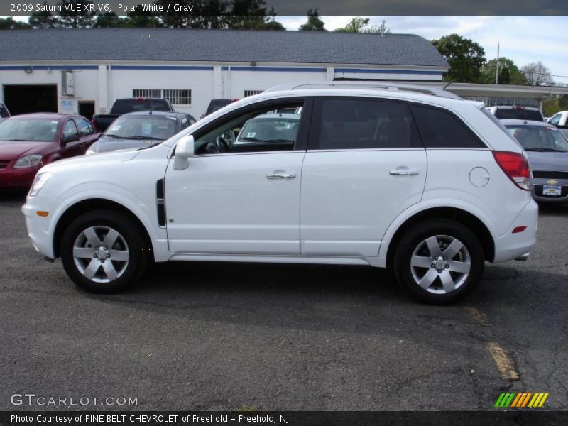 Polar White / Gray 2009 Saturn VUE XR V6