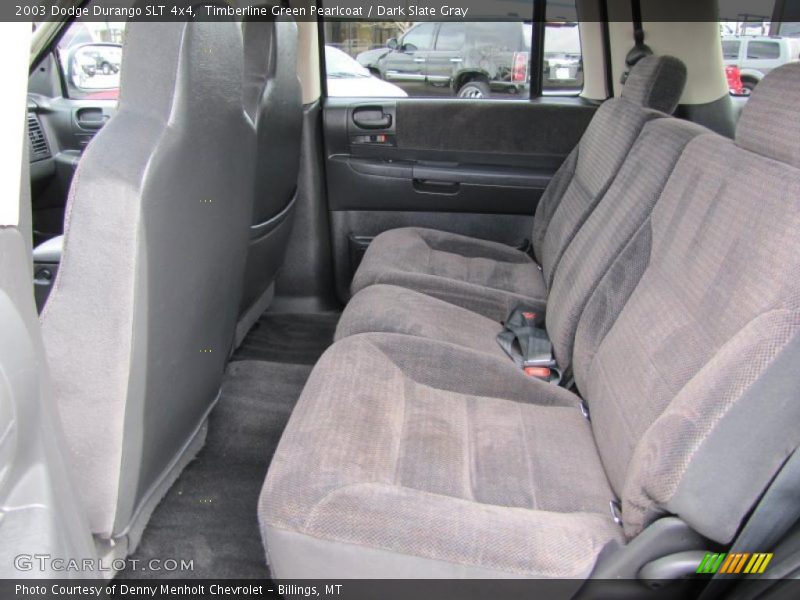 Timberline Green Pearlcoat / Dark Slate Gray 2003 Dodge Durango SLT 4x4