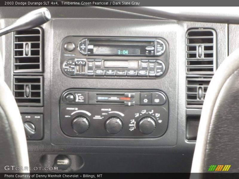 Timberline Green Pearlcoat / Dark Slate Gray 2003 Dodge Durango SLT 4x4