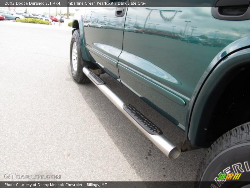 Timberline Green Pearlcoat / Dark Slate Gray 2003 Dodge Durango SLT 4x4
