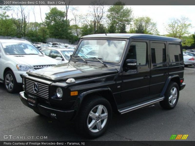 Black / Grey 2007 Mercedes-Benz G 500