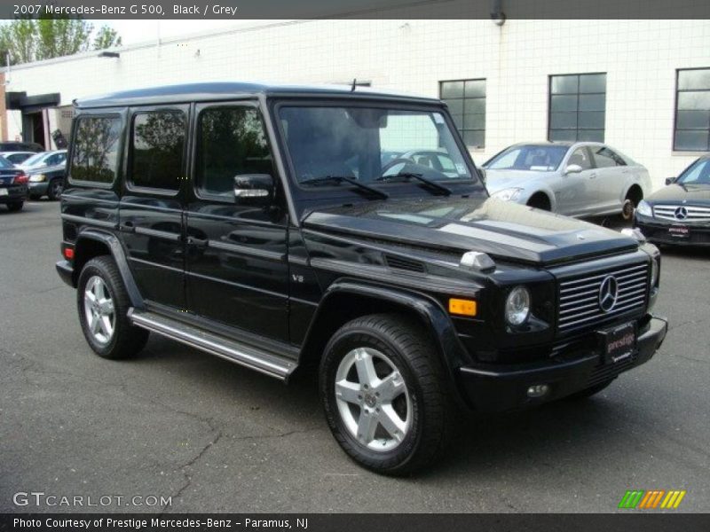 Black / Grey 2007 Mercedes-Benz G 500