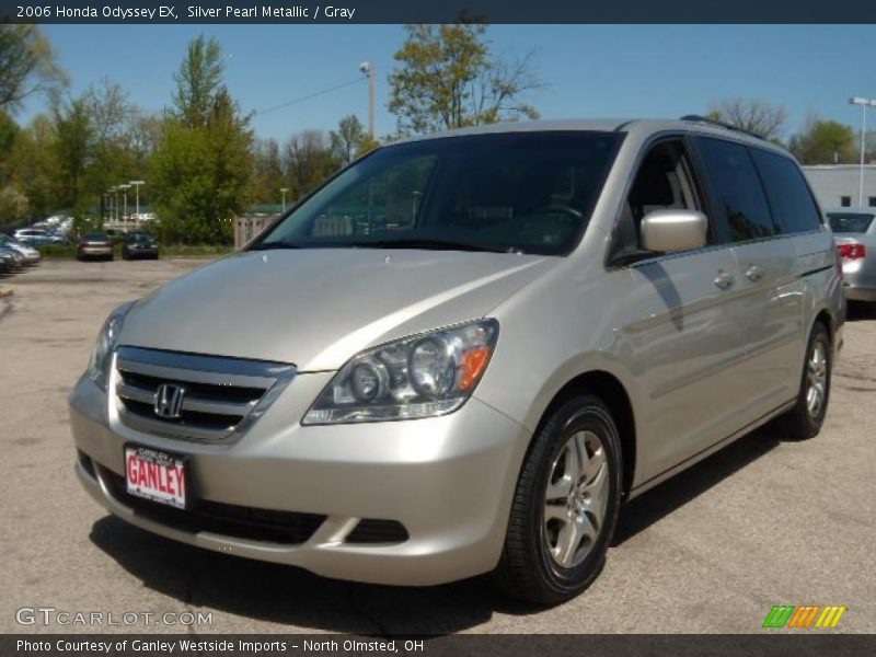 Silver Pearl Metallic / Gray 2006 Honda Odyssey EX