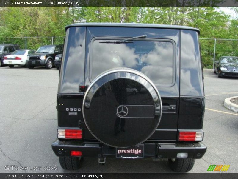 Black / Grey 2007 Mercedes-Benz G 500