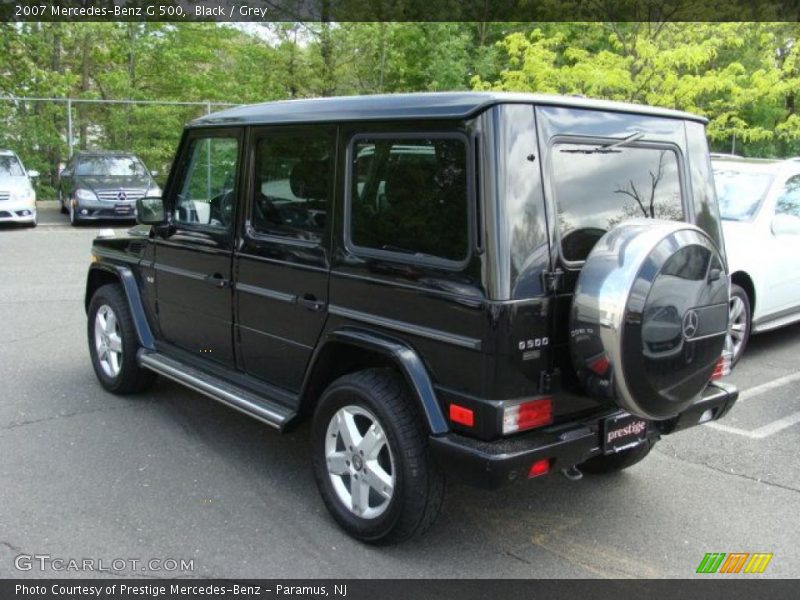 Black / Grey 2007 Mercedes-Benz G 500