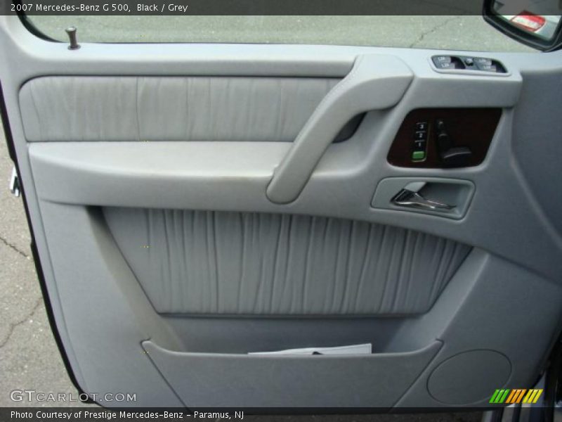 Black / Grey 2007 Mercedes-Benz G 500