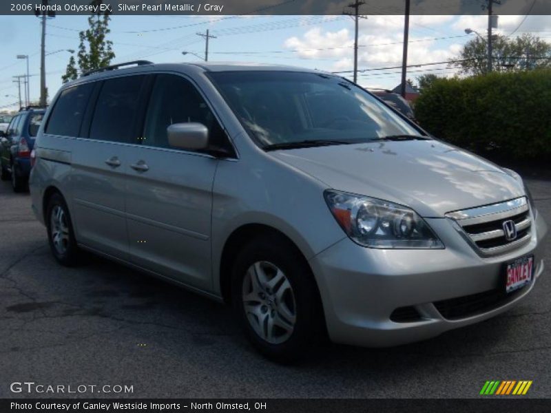 Silver Pearl Metallic / Gray 2006 Honda Odyssey EX