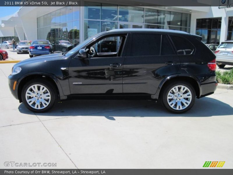 Jet Black / Black 2011 BMW X5 xDrive 50i