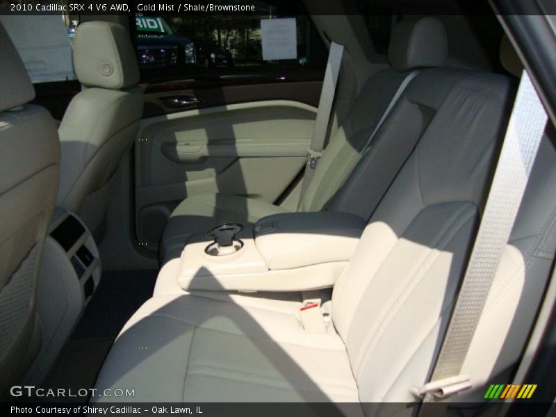 Gold Mist / Shale/Brownstone 2010 Cadillac SRX 4 V6 AWD