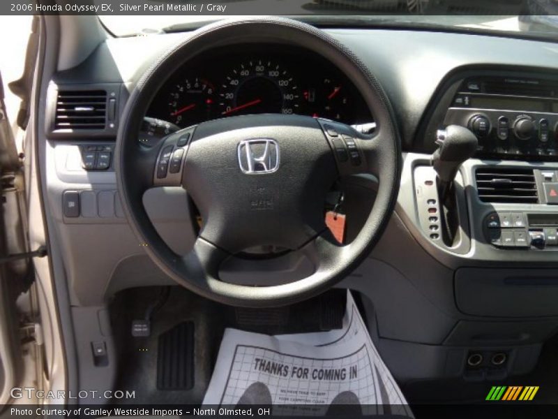 Silver Pearl Metallic / Gray 2006 Honda Odyssey EX