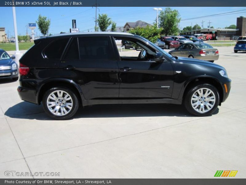 Jet Black / Black 2011 BMW X5 xDrive 50i