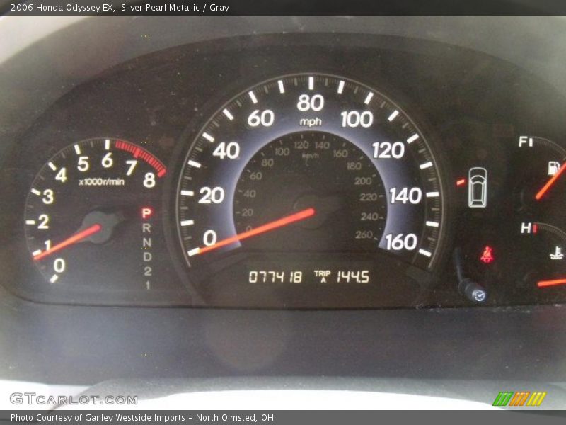 Silver Pearl Metallic / Gray 2006 Honda Odyssey EX