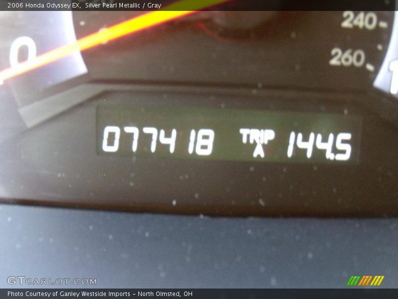 Silver Pearl Metallic / Gray 2006 Honda Odyssey EX