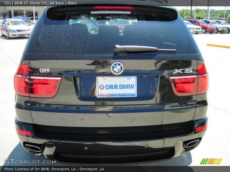 Jet Black / Black 2011 BMW X5 xDrive 50i