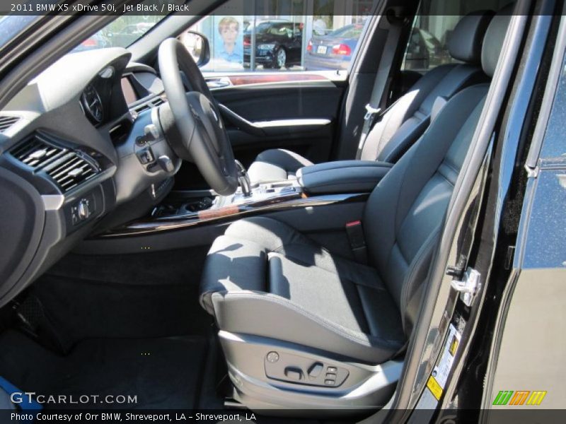 Jet Black / Black 2011 BMW X5 xDrive 50i