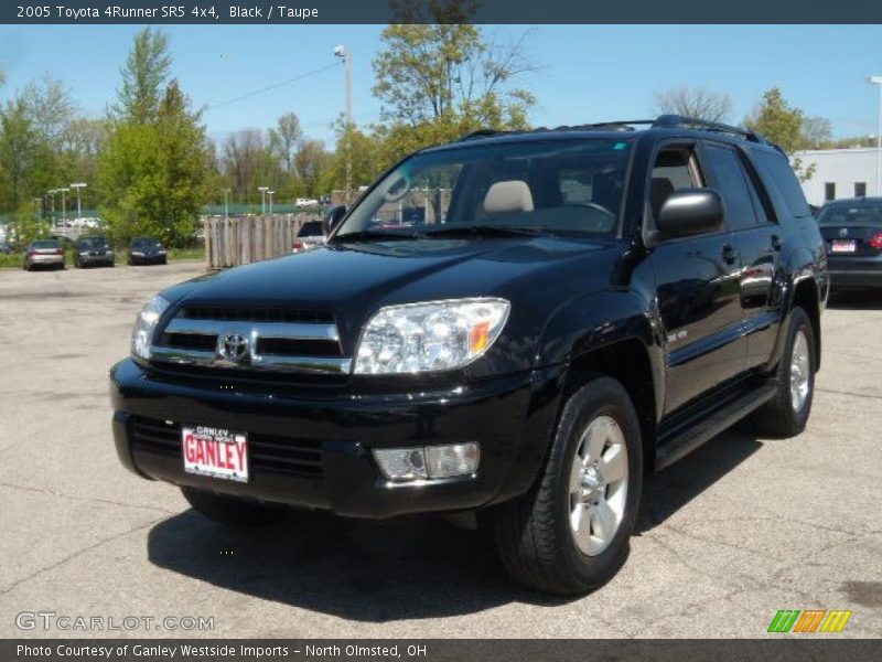 Black / Taupe 2005 Toyota 4Runner SR5 4x4
