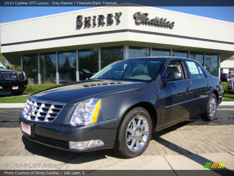 Grey Flannel / Titanium/Dark Titanium 2010 Cadillac DTS Luxury