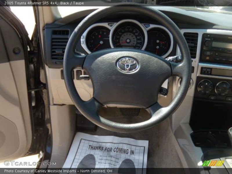 Black / Taupe 2005 Toyota 4Runner SR5 4x4