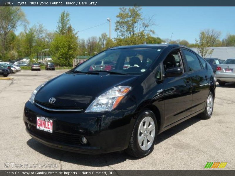 Black / Dark Gray 2007 Toyota Prius Hybrid Touring
