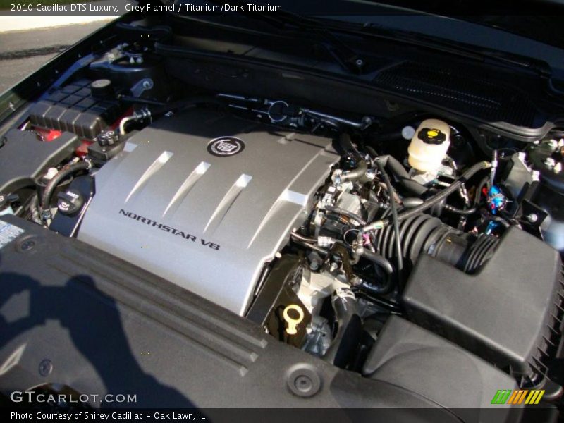 Grey Flannel / Titanium/Dark Titanium 2010 Cadillac DTS Luxury