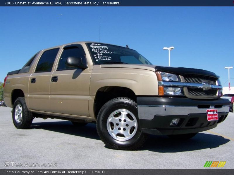 Sandstone Metallic / Tan/Neutral 2006 Chevrolet Avalanche LS 4x4